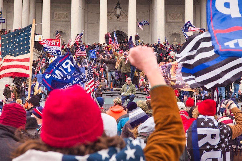 U.S. Capitol Jan. 6, 2021. Brett Davis, Flickr