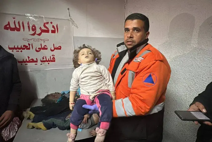 Israel continued to carry out massacres in Gaza. (Photo: via social media, QNN)