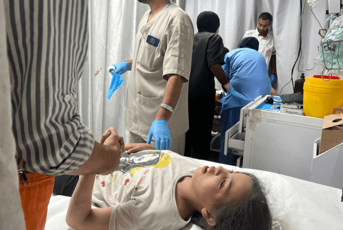 Israel continues to commit horrific massacres in Gaza. (Photo: social media, via QNN)