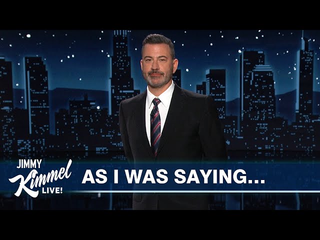 Jimmy Kimmel Is Back!