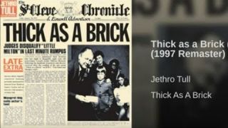 JETHRO TULL - THICK AS A BRICK (Pt.1&2) - FULL ALBUM [HD]